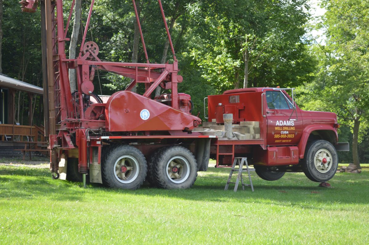 adams water well drilling in cuba ny , olean ny, franklinville ny